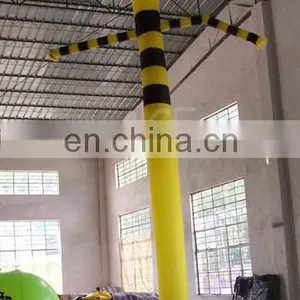 Mini Yellow Inflatable Desktop Sky Air Dancer Dancing Man for Sale thumbnail-1