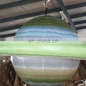 Custom Outdoor Decoration Sgiant Inflatable Saturn Balloon thumbnail-3