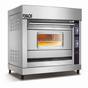 Electric Deck Oven Front S/S 1 Deck 2 Trays FMX-O38A thumbnail-1