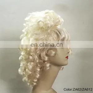 Carnival Barock White Nobal Wigs P-W240 thumbnail-2