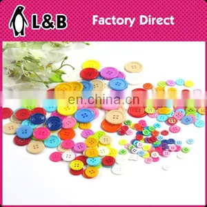 Wholesale Two Hole Resin Button Free Sewing Colorful Buttons Plastic Resin Button thumbnail-1
