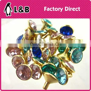 Fashion Strass Jeans Rivet Shoes Rivet With Rhinestone thumbnail-4