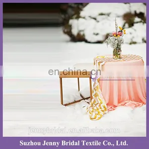 SQN#41 Sequin Fabric Chevron Table Runners Wedding thumbnail-1
