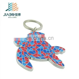 Jiabo Custom Make Pom Pom Pokemon Logo Blank Metal Key Chain thumbnail-2