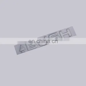Professional OEM Items Private Brand Type And Self Adhesive Type Custom 3D Logo Pvc Chrome Sticker thumbnail-1