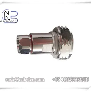 RoHS 7 / 16 DIN Male RF Feeder Connectors Made by Fined Copper for 1 / 2 thumbnail-3