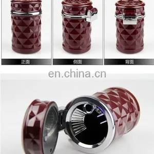 Very Cheap Plastic Smokeless Windproof Led Light Car Cigarette Ashtray Bin/smoking Accessories,YOU WON'T MISS IT! thumbnail-5