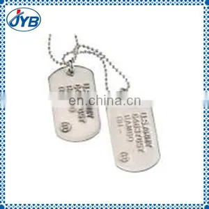 Stainless Steel Blank Skull Resin Dog Tag thumbnail-1