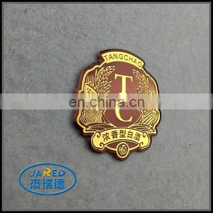 Engraved Letter Metal Crafts 3D Aluminum Wine Label thumbnail-2