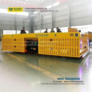 Battery Operated Automatic Trackless Transfer Cart Can Move on Cemented Surface thumbnail-4