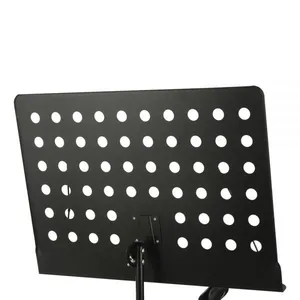 P-513High Quality Iron Cheap Bandmaster Musical Instrument Music Stand With Microphone Stand thumbnail-3