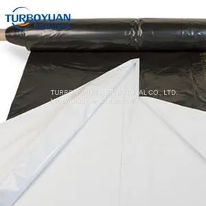 200 Micron Black and White Plastic Mulch Film thumbnail-1