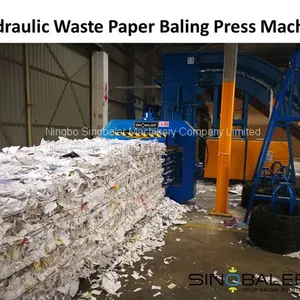 Hydraulic Waste Paper Baling Press Machine thumbnail-1