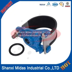 Saddle Tap With Stainless Steel Belt for Ductile Iron Pipe thumbnail-4