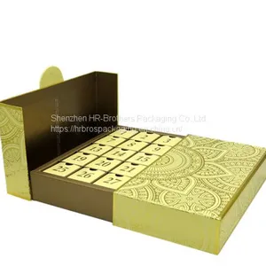 Handmade Custom Decoration Paper Christmas Gift Advent Calendar Box thumbnail-1
