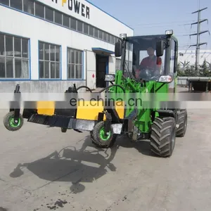 Hydrostatic Transmission Green Mini Loader 908, Farming Mini Loader thumbnail-3