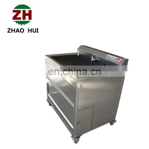 Automatic Ozone Bubble Mushroom Vegetable Washer Orange Grape Strawberry Fruit Washing Machines thumbnail-7