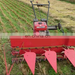Mini Diesel Engine Wheat and Rice Reaper Binder/ Paddy Rice Harvesting and Bundling Machine thumbnail-1