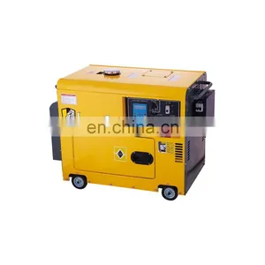 Factory Direct Sale 4.5kva Air-Cooled Silent Diesel Generator With CE SONCAP thumbnail-1