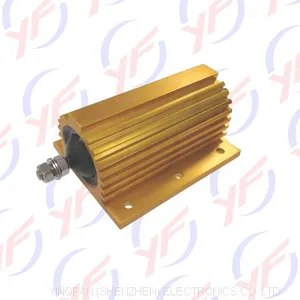YF Golden Aluminum Shell 200W High Power Fixed Resistor thumbnail-1