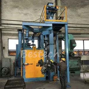 Spinner Hanger Hook Shot Blasting Machine thumbnail-1
