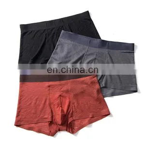Hot Selling Breathable Young Men Wholesale Soft Touch Nylon Spandex Seamless Men Underwear thumbnail-2