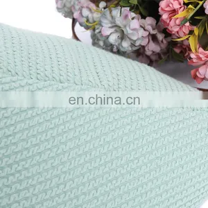High Quality Plain Green Multi Functional Triangular Home Decorative Knitted Pillows Triangle Pillow for Sale thumbnail-5