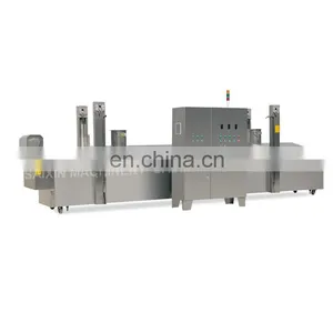 2019high Quality Carrot Garlic Pumpkin Pellet Snacks Automatic Frying Machine Potato Chips Nuts Continuous Fryer thumbnail-1