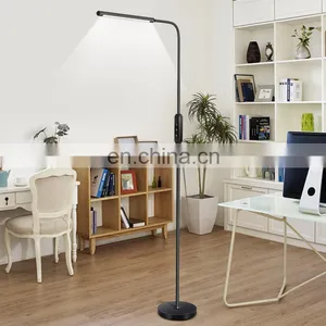 Factory Wholesale Office Hotel Floor Lamp Iron Metal Modern Unique Tripod Led Floor Lamp thumbnail-1