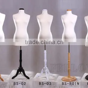 Pregnant Woman Adjustable Mannequin Big Belly Upper Body Women Dummy Half Body Mannequin M0017-F8W8 thumbnail-3