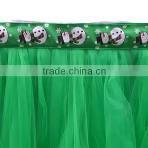 Wedding Party Birthday Supply Dessert Station Gauze Decoration Green SD103 thumbnail-5