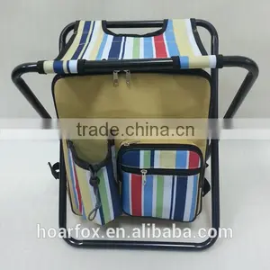 Multipurpose Foldable Cooler Stool With Straps thumbnail-1