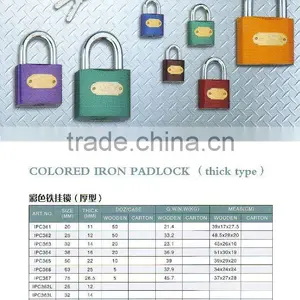 GREY IRON PADLOCK thumbnail-1