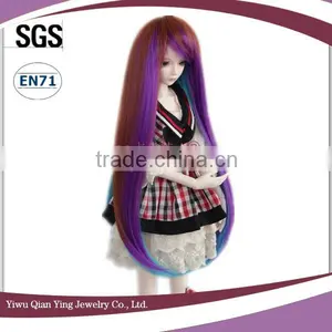 Wholesale Mixed Color Long Straight Beauty 1/3 Bjd Doll Wigs thumbnail-3