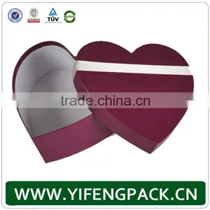 Wholesale Custom Storage Distribution Kraft Paper Gift Heart Shaped Packaging Chocolate Box thumbnail-5