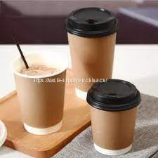 Disposable China Double Wall Paper Cup Manufacturers Coffee Drink Paper Cups thumbnail-1