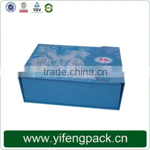 Simple Design White Cardboard Magnetic Gift Boxes Wholesale thumbnail-2