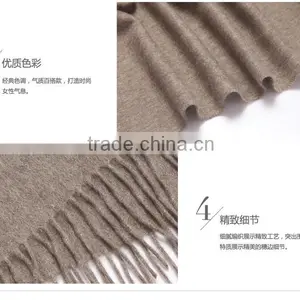 2014 New High Quality Yak Scarf thumbnail-4