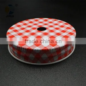 70mm Tinplate Cap for Drinking Mason Jar thumbnail-1