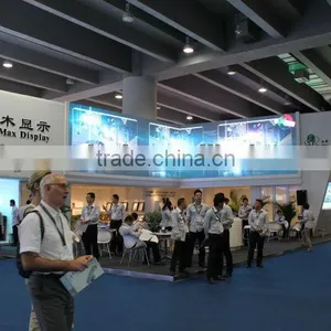 Guangzhou International Lighting Fair for P4 High Definition Indoor Full Color Die Cast Cabinet Small LED Display thumbnail-1