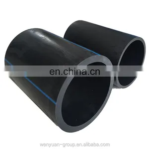 24inch WYUAN Brand Dredge Pipe Rubber Hoses Hdpe Pipe od 630 pn 16 11.8m thumbnail-1