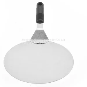 Factory Stainless Steel 430 Pizza Tools PP ABS Handle Pizza Plate 10/12 Inch Pizza Peel for Baking thumbnail-3