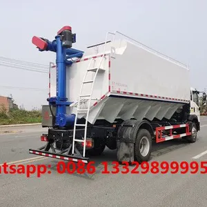 Wholesale Good Price SINO TRUK HOWO 4*2 10T Farm-oriented and Livestock Poultry Feed Pellet Transported Truck for Sale thumbnail-5