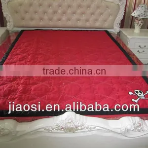 100% Cotton Quilted& Embroidery Quilt Throw With Curtain Sham for Hallowmas thumbnail-1