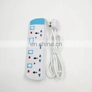 High Quality 2m Electrical Universal Standard Extension Socket Protection 4 Outlet Power Strip Socket Household Sockets thumbnail-2