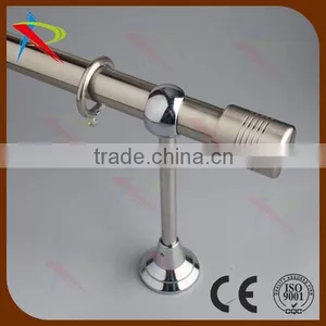 Decorative Window Hardware Metal Satin End Cap and Curtain Rods thumbnail-2
