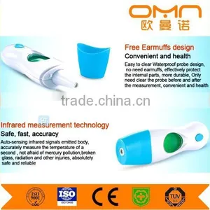 Bluetooth Infrared Ear Thermometer With Digital Lcd Display Readout - Celsius, Fahrenheit Reading thumbnail-2
