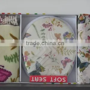 Popular Cheap Fashion Pattern Bathroom Set With Shower Curtain Online thumbnail-1