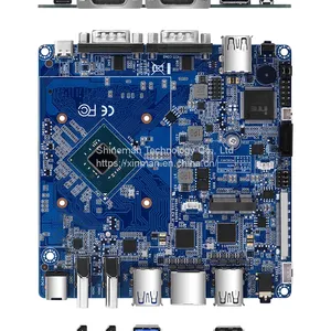 Intel Gemini LakeProcessor Nano PC Motherboard for NUC Computers w/ UHD Graphics 600 Dual 4K Display Fanless Design thumbnail-1