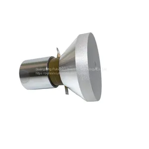 Industrial Ultrasonic Cleaning Equipment Vibrator 17K Low Frequency Piezoelectric Transducer Element thumbnail-3